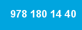 978 180 14 40